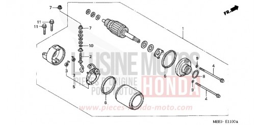MOTEUR DE DEMARRAGE CBR600RR3 de 2003